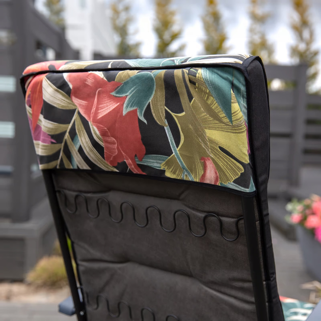 Садовий шезлонг Patio Santander 2в1 Black Edition D002-07PB/G052-23IB - зображення 3