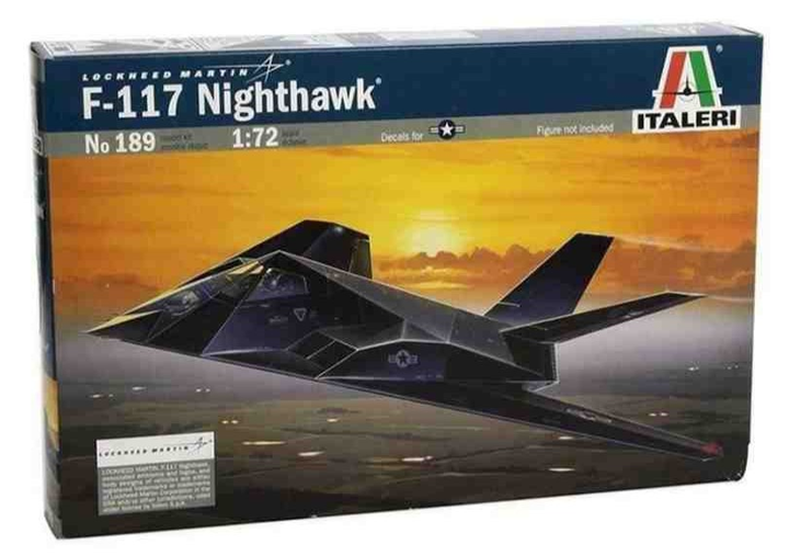 Збірна модель Italeri F-117 A Stealth Nighthawk масштаб 1:72 (8001283801898) (955555909913756) - Уцінка - зображення 1