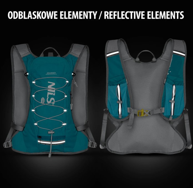 Plecak biegowy Nils Camp Journey NC1797 12L Miętowy (5907695546354) - obraz 15