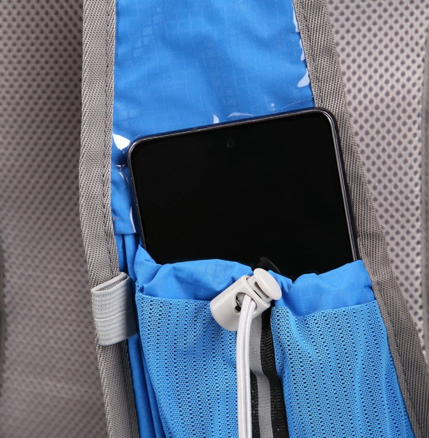 Рюкзак туристичний Nils Camp Journey NC1797 12L Синій (5907695546330) - зображення 9
