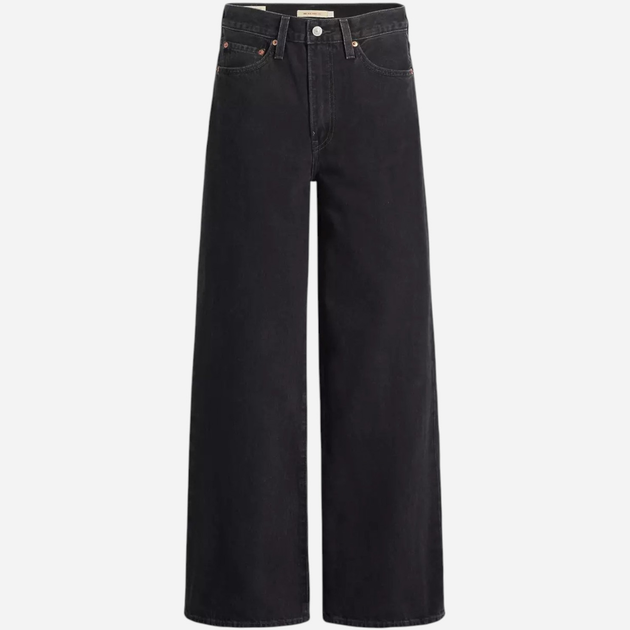 Джинси Baggy жіночі Levi's Ribcage Wide Leg A6081-0001 31-34 Чорні (5401128252657) - зображення 5