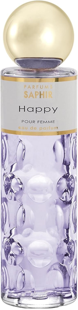 Woda perfumowana damska Saphir Happy 200 ml (8424730002936) - obraz 1