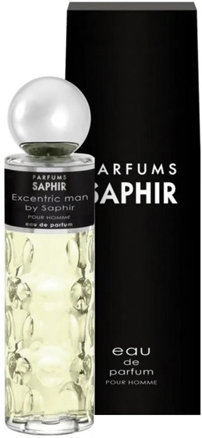 Woda perfumowana męska Saphir Excentric 200 ml (8424730002516) - obraz 3