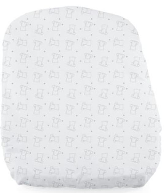 Комплект простирадл Chicco Baby Hug Bear 39 x 77 см 2 шт (8059609410002) - зображення 3