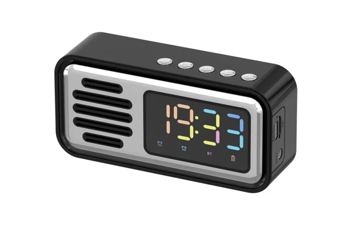 Колонка портативна Kimiso QS-5805 з мікрофоном і світломузкою - Фото 2 Колонка портативна Kimiso QS-5805 з мікрофоном і світломузкою - зображення 2