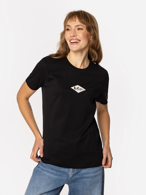 T-shirt bawełniany Lee Cooper Diamond-1160 L Czarny (5905991736882) - obraz 1