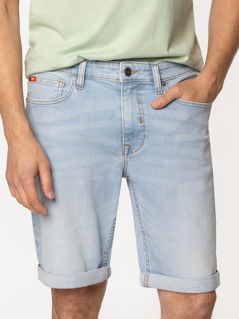 Шорти джинсові короткі чоловічі Lee Cooper Dust-1223 2XL Блакитні (5905991726432) - зображення 1