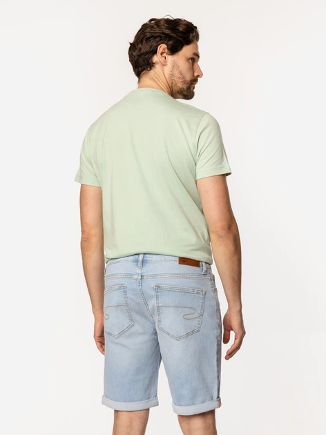 Шорти джинсові короткі чоловічі Lee Cooper Dust-1223 2XL Блакитні (5905991726432/5904347386252) - зображення 4