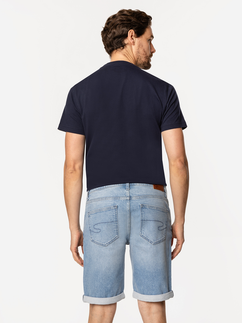 Шорти джинсові короткі чоловічі Lee Cooper Dust-6590 M Блакитні (5905991726364) - зображення 4