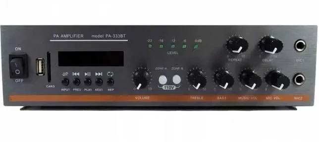 Усилитель звука PA-333BT с Bluetooth и функцией караоке 9488 - изображение 3