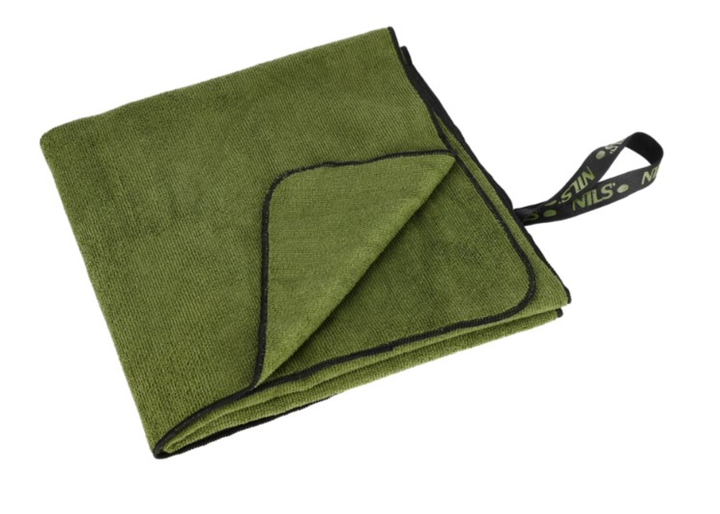 Ręcznik NILS Camp NCR15 z mikrofibry 120 x 60 cm Khaki (5908261680137) - obraz 4