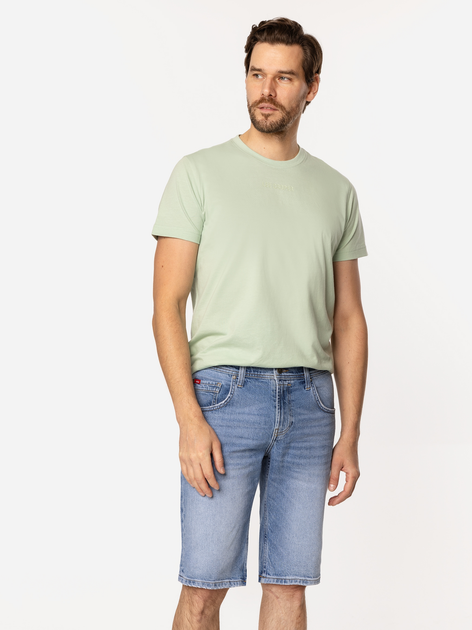 Шорти джинсові довгі чоловічі Lee Cooper Harvey-3166 32 Сині (5905991738671) - зображення 3