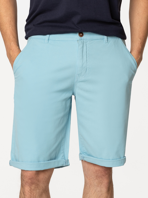 Spodenki męskie bawełniane Lee Cooper Matt-9802 29 Turkusowe (5905991723417) - obraz 1