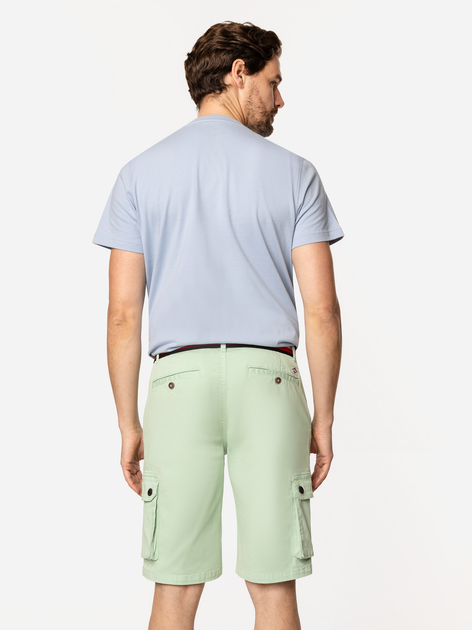 Spodenki męskie cargo bawełniane Lee Cooper Simone-9802 30 Zielone (5905991723356) - obraz 4