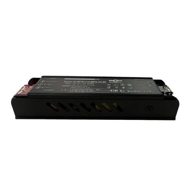 Блок питания BIOM Professional DC24 60W BPX-24-60 2.5А - изображение 2