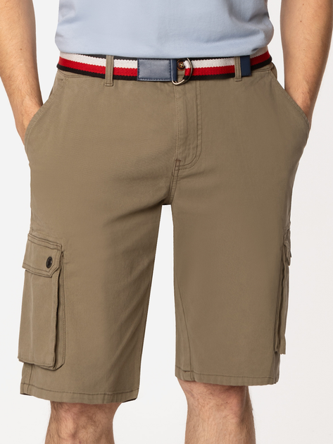 Шорти бавовняні довгі чоловічі Lee Cooper Simone-9802 40 Хакі (5905991723165) - зображення 1