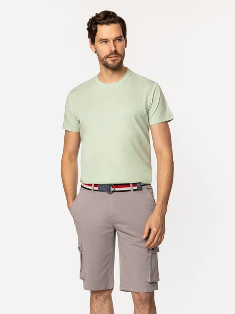 Шорти бавовняні довгі чоловічі Lee Cooper Simone-9802 30 Сірі (5905991723172/5904347397975) - зображення 3