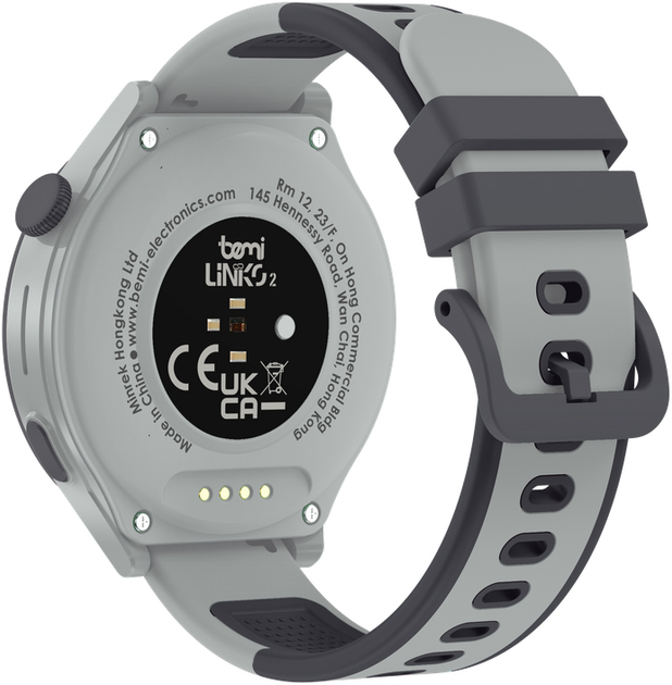 Дитячий смарт-годинник Bemi Linko 2 Grey (6972689174720) - зображення 6