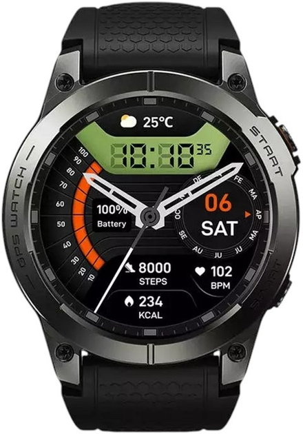 Smartwatch Zeblaze Stratos 3 Pro Ember Black (Zeb000010) - obraz 2