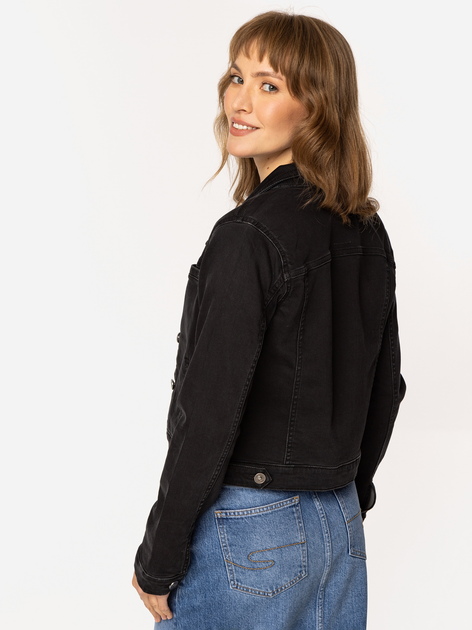 Kurtka jeansowa damska Lee Cooper Nida-5300 M Czarna (5905991725060) - obraz 2