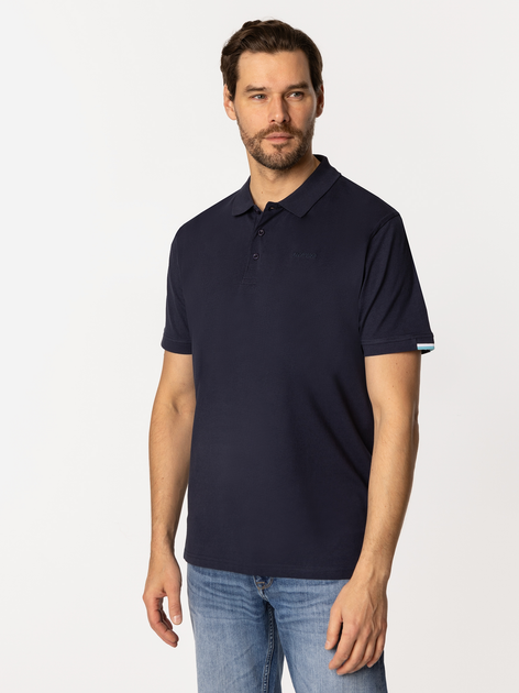 Поло довге чоловіче Lee Cooper Alfi-4146 2XL Темно-синє (5905991724087) - зображення 1