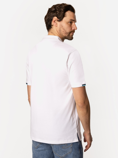 Поло довге чоловіче Lee Cooper Alfi-4146 L Біле (5905991724117) - зображення 2