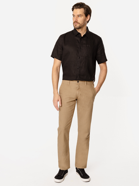 Штани чоловічі Lee Cooper Galata-3600 34-34 Темно-бежеві (5905991724896) - зображення 3