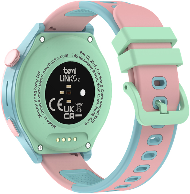 Дитячий смарт-годинник Bemi Linko 2 Pink (6972689174683) - зображення 5