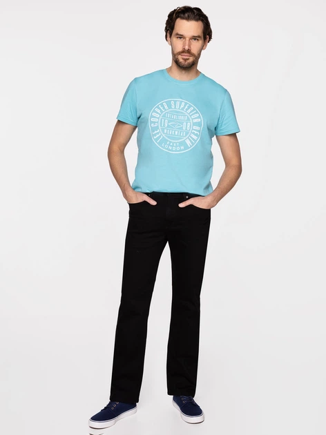 Jeansy Regular Fit męskie Lee Cooper Lc118-1900 38-32 Czarne (5905991743880/5905991719946) - obraz 3