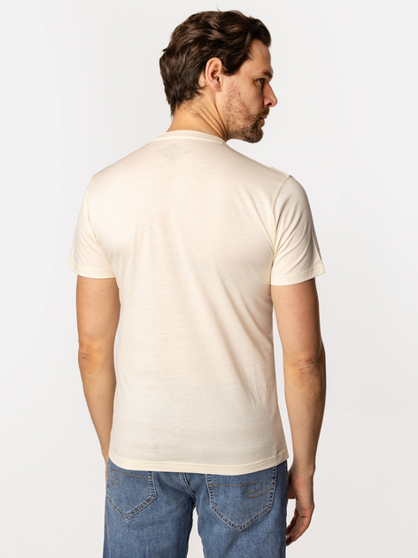 T-shirt męski bawełniany Lee Cooper Bon Voyage-1145 2XL Jasnożółty (5905991728030) - obraz 2