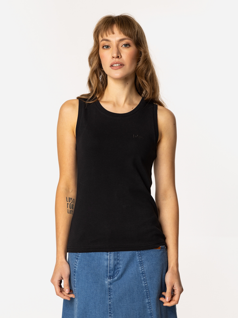 Koszulka na ramiączkach damska Lee Cooper Boxer-9703 S Czarna (5905991728726) - obraz 1