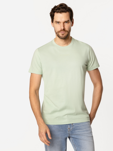 T-shirt męski basic bawełniany Lee Cooper Classic-1160 XL Zielony (5905991727187) - obraz 1