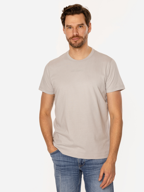 T-shirt męski basic bawełniany Lee Cooper Classic-1160 M Szary (5905991727125) - obraz 3