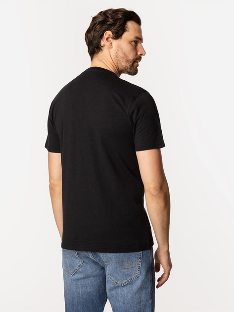 Koszulka męska bawełniana Lee Cooper Hit2-1160 2XL Czarna (5905991727385) - obraz 2