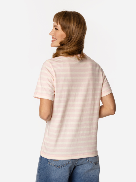 Футболка бавовняна жіноча Lee Cooper Karmen-4160 S Рожева (5905991728368) - зображення 2