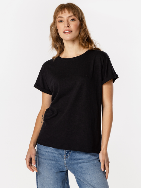T-shirt damski basic Lee Cooper Lydia-8317 XL Czarny (5905991728634) - obraz 3