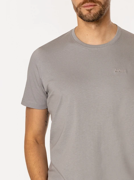 Koszulka męska bawełniana Lee Cooper Obutch-875 M Szara (5905991736233) - obraz 3