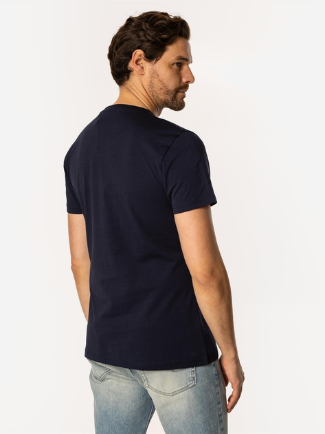 T-shirt męski z nadrukiem bawełniany Lee Cooper Run Club-1160 2XL Czarny (5905991735687) - obraz 2