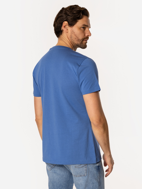 T-shirt męski z nadrukiem bawełniany Lee Cooper Sail-1160 2XL Niebieski (5905991735595) - obraz 2