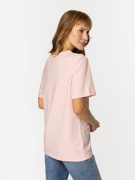 T-shirt damski basic bawełniany Lee Cooper Sia-9505 XL Różowy (5905991736820) - obraz 2