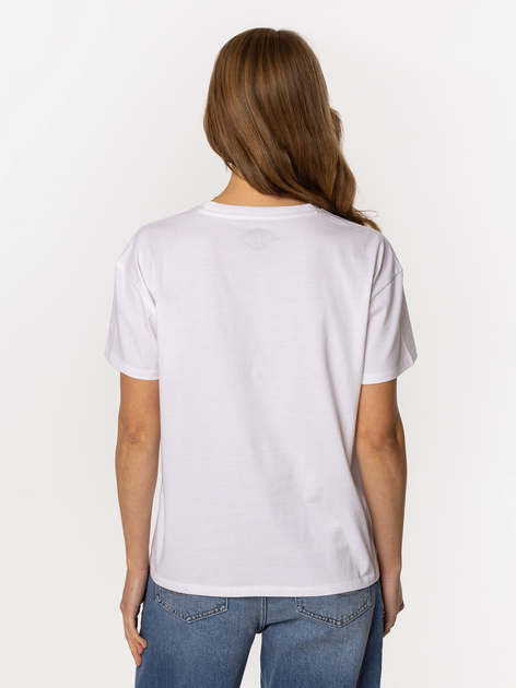 T-shirt damski bawełniany Lee Cooper Spring-1160 S Biały (5905991729167) - obraz 2