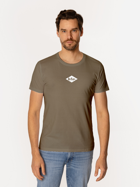 T-shirt Lee Cooper Diamond-1160 2XL Zielony (5905991737094) - obraz 3