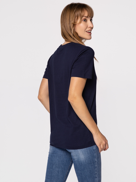Футболка бавовняна Lee Cooper Diamond-1160 XS Темно-синя (5905991736998) - зображення 2
