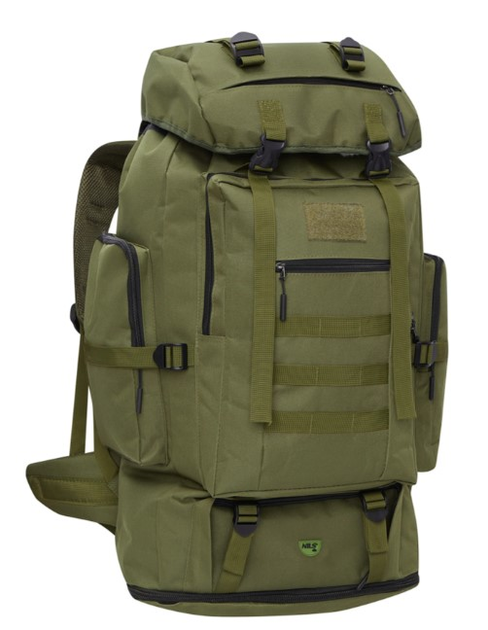 Plecak taktyczny Nils Camp Magnum NC1785 100L Zielony (5907695554083) - obraz 2