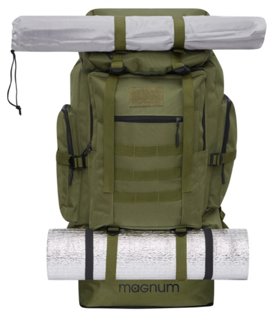 Рюкзак тактичний Nils Camp Magnum NC1785 100L Зелений (5907695554083) - зображення 6