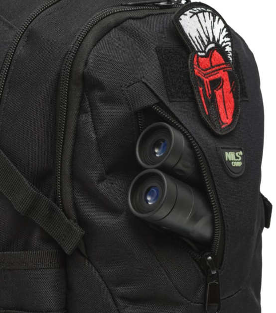 Рюкзак тактичний Nils Camp Cobra NC3905 25L Чорний (5908261681943) - зображення 6