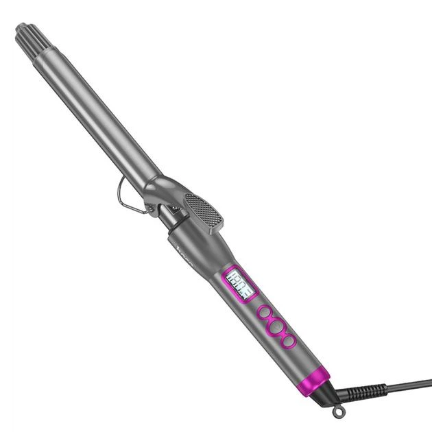 Электрическая плойка для волос Hoco HP43 с цифровым дисплеем, 120–220°C gray - Фото 3 Электрическая плойка для волос Hoco HP43 с цифровым дисплеем, 120–220°C gray - изображение 3
