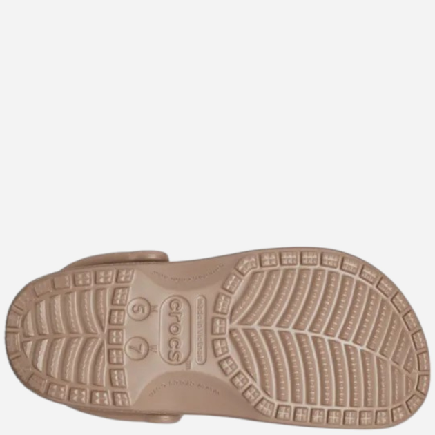 Жіночі крокси Crocs Classic 10001-2Q9 41-42 Капучино (196265528417) - зображення 5