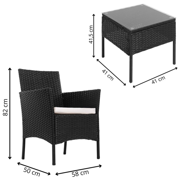 Komplet mebli ogrodowych Springos GF0061 - obraz 16