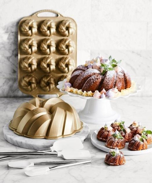 Forma do pieczenia babki Nordic Ware Bundt złota 27 cm (0011172955777) - obraz 7